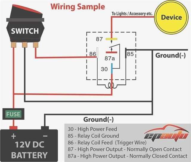 12v 2 way switch wiring diagram