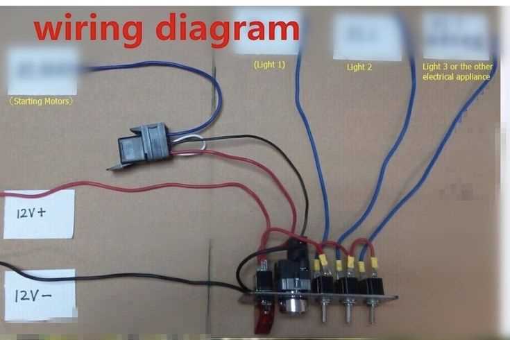 race car push button start wiring diagram