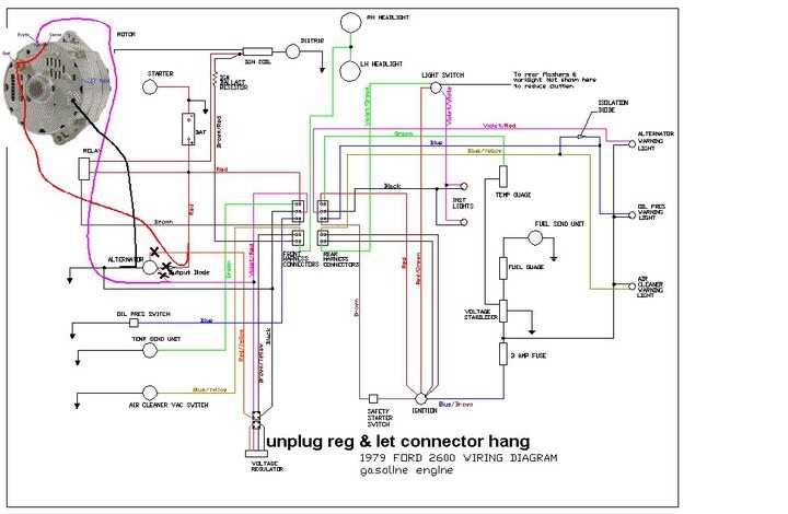 diesel tractor ignition switch wiring diagram