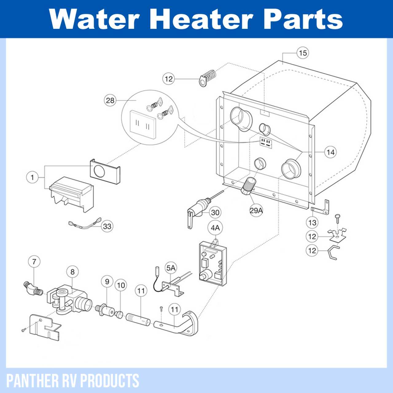 dometic water heater wiring diagram