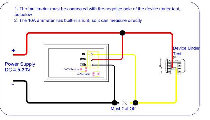 ammeter wiring diagram