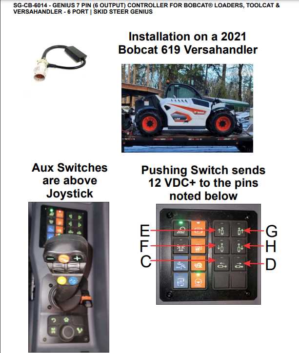 bobcat 7 pin connector wiring diagram