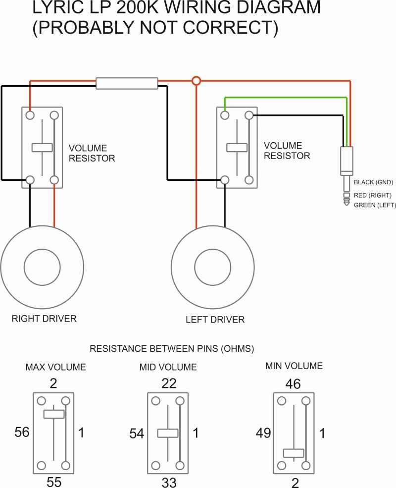 headphones wiring diagram