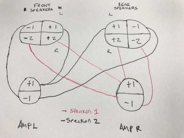 speakon wiring diagram