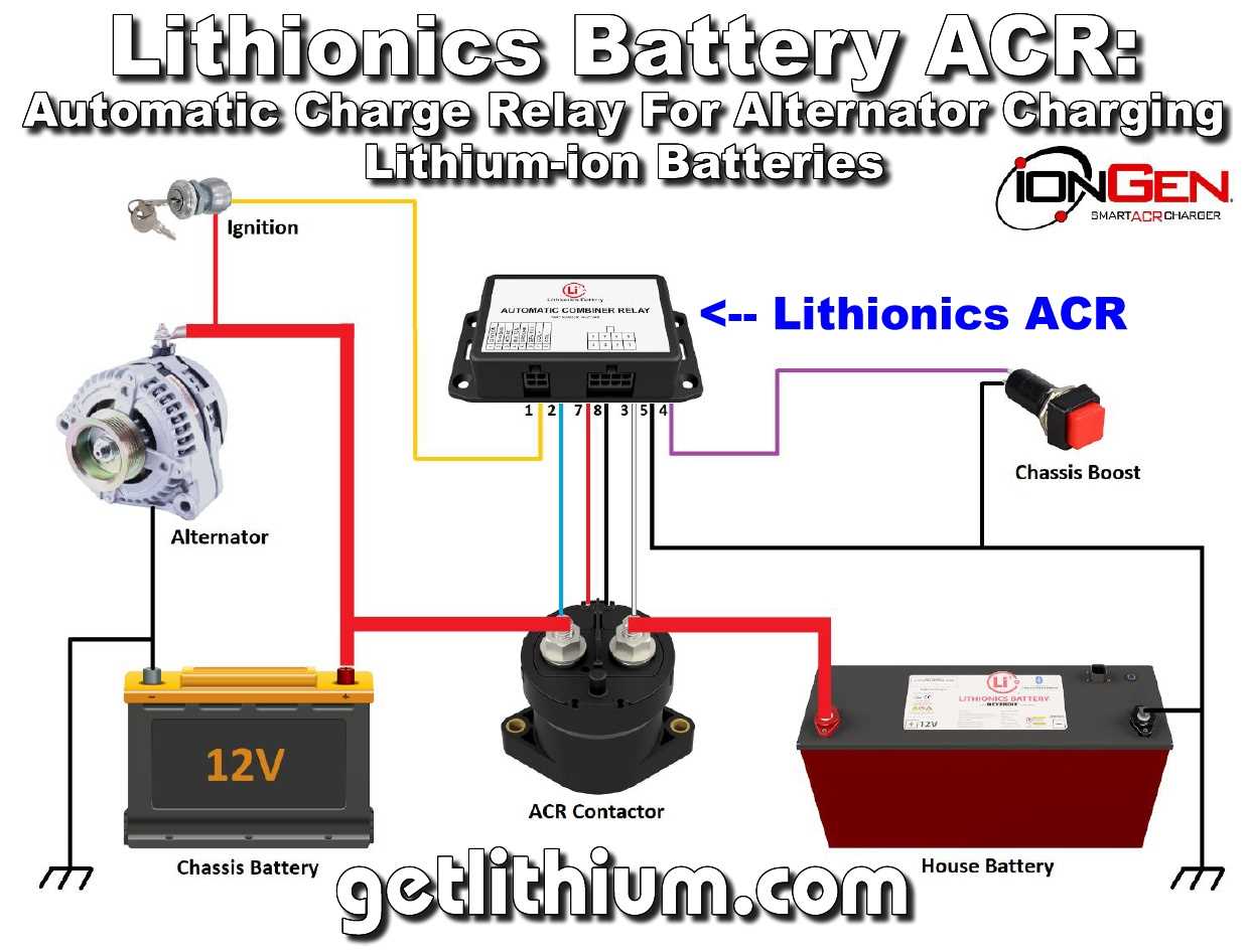 automatic charging relay wiring diagram