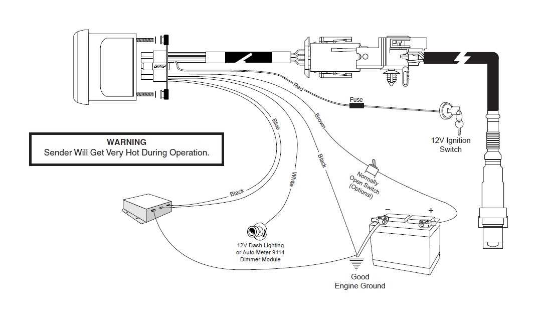 autometer gas gauge wiring diagram