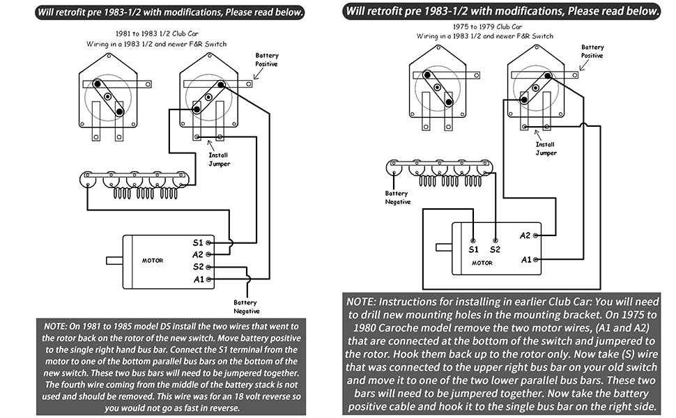 48 volt club car forward reverse switch wiring diagram