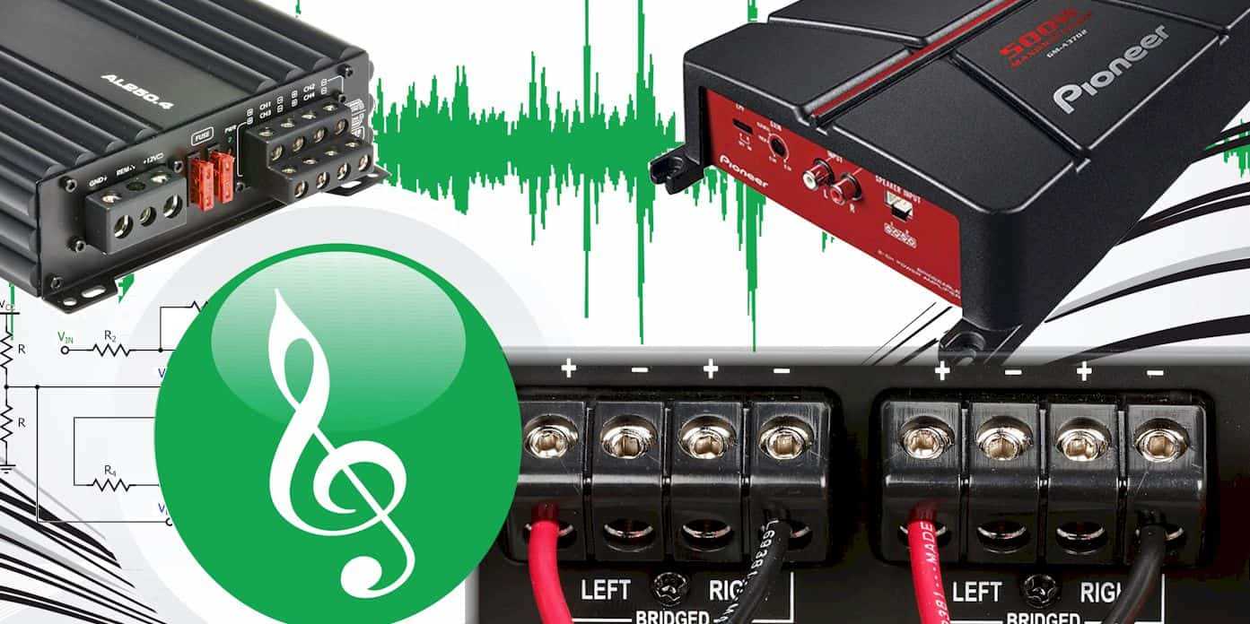 bridged 4 channel amp wiring diagram