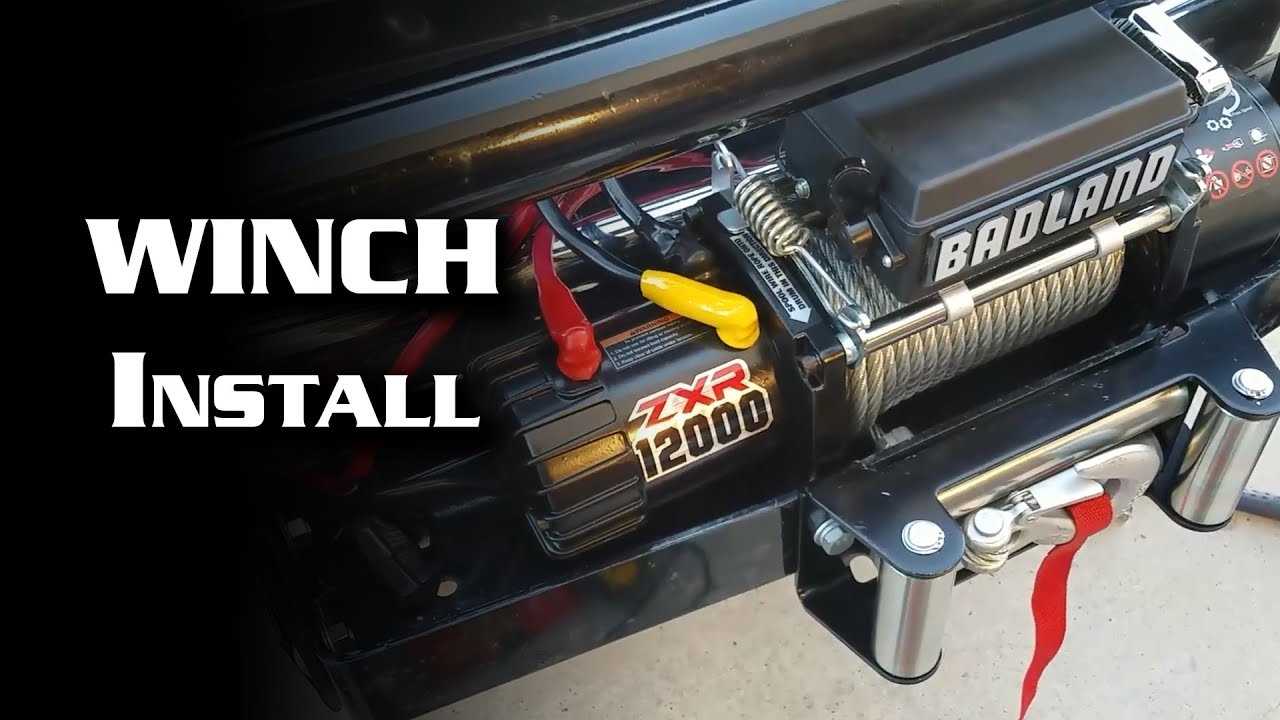 badland apex 12000 winch wiring diagram