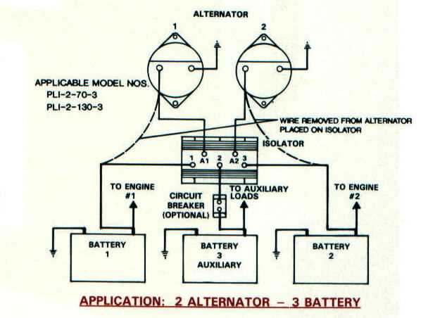 battery isolator wiring diagram manufacturers