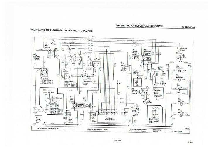 garden tractor wiring diagram