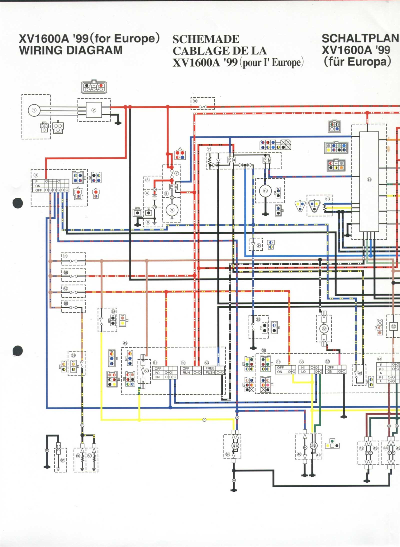 key switch ignition wiring yamaha v star 1100 wiring diagram