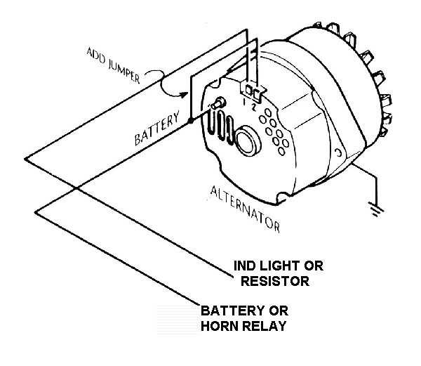 boat alternator wiring diagram