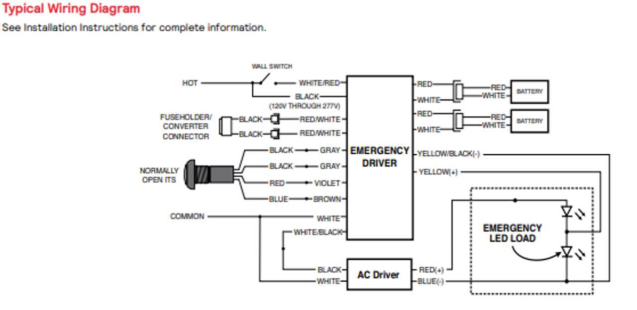 bodine ballast wiring diagram