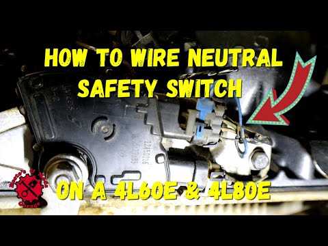 bypass gm neutral safety switch wiring diagram