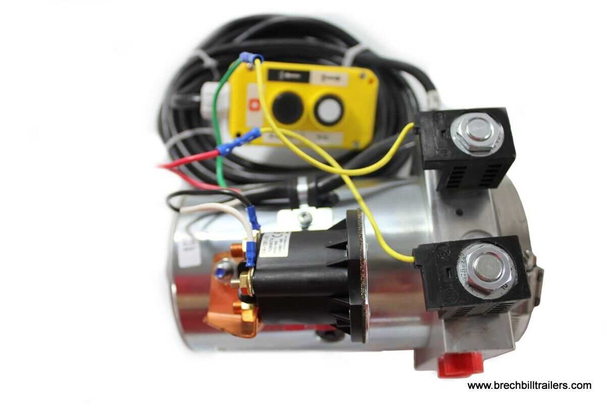 bucher hydraulic pump wiring diagram