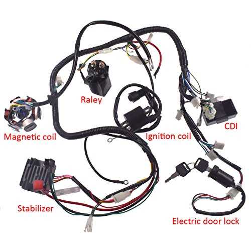 buggy 150cc go kart wiring diagram