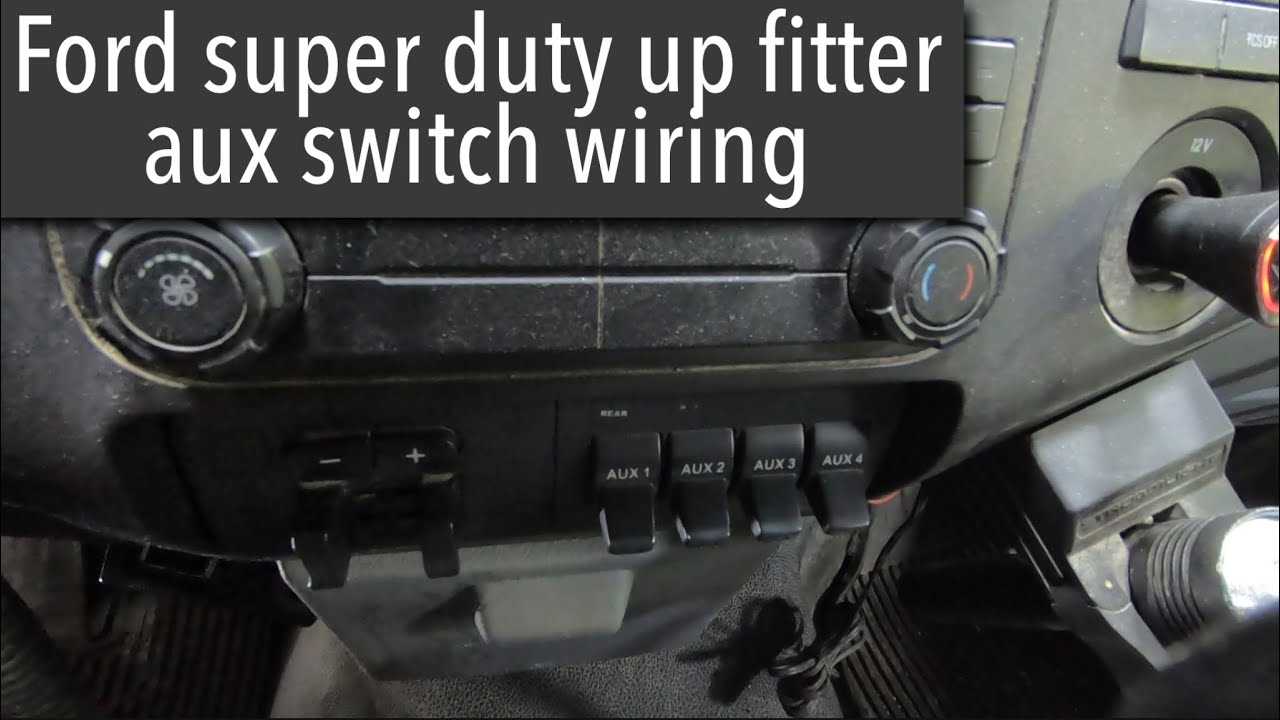 2014 f250 upfitter switch wiring diagram