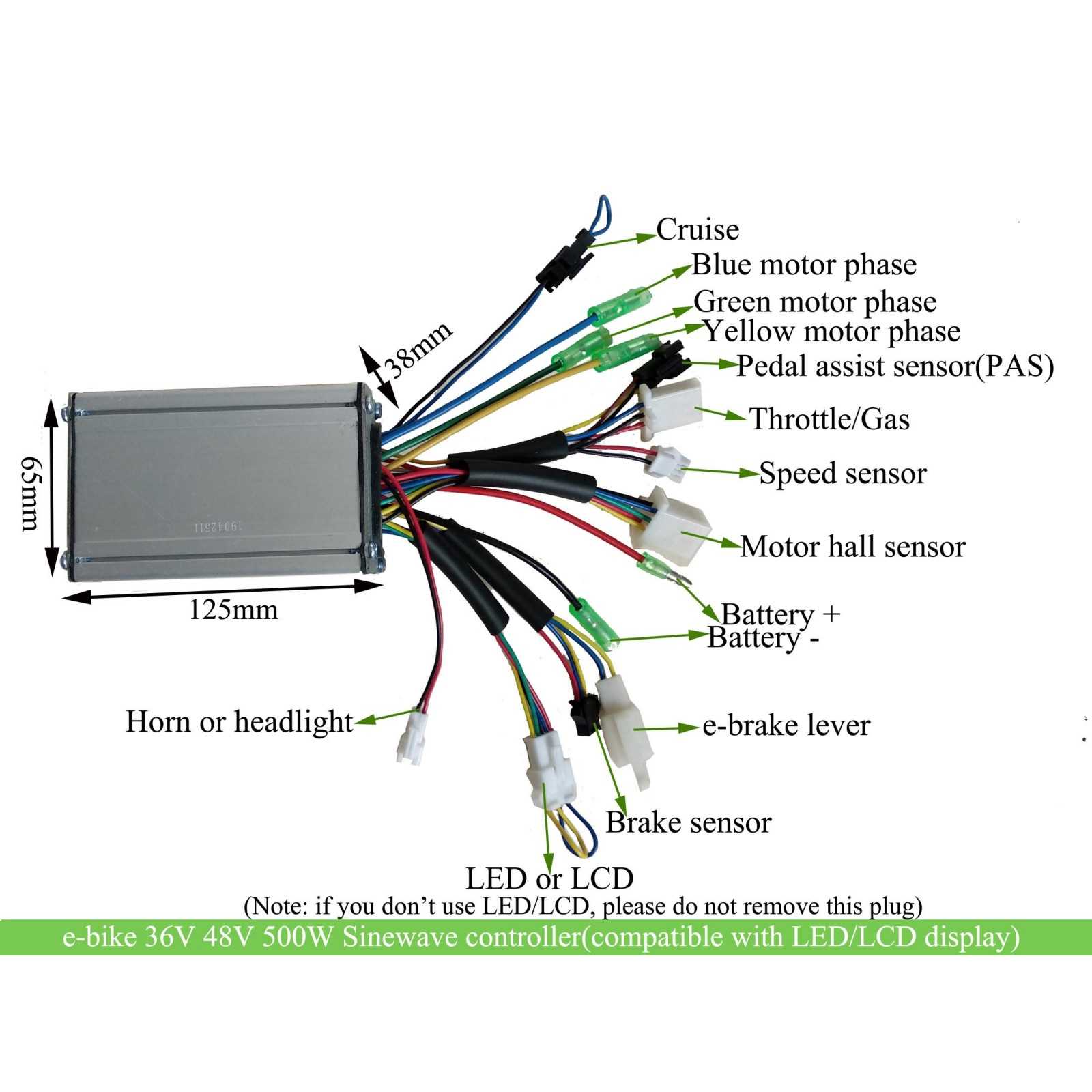 48v brushless motor controller wiring diagram