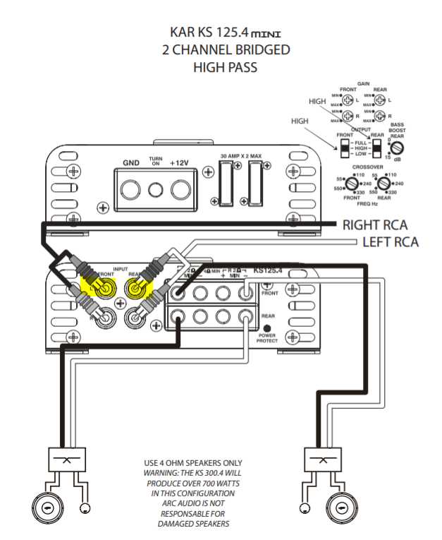 car sound system wiring diagram