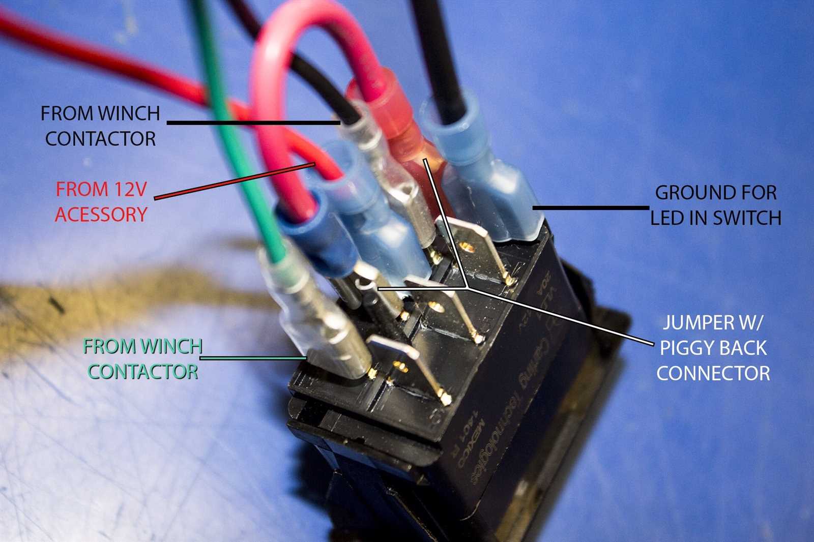 carling switch wiring diagram 6 pin