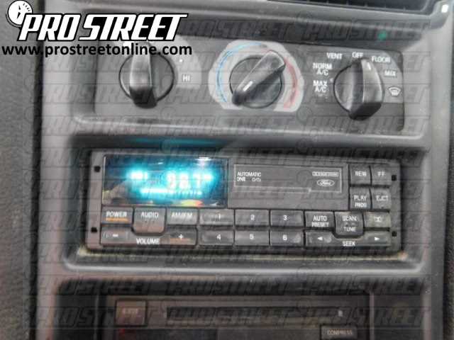 2000 ford mustang wiring diagram for radio