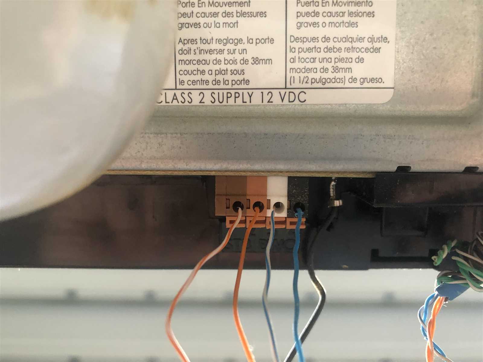 chamberlain garage door opener wiring diagram