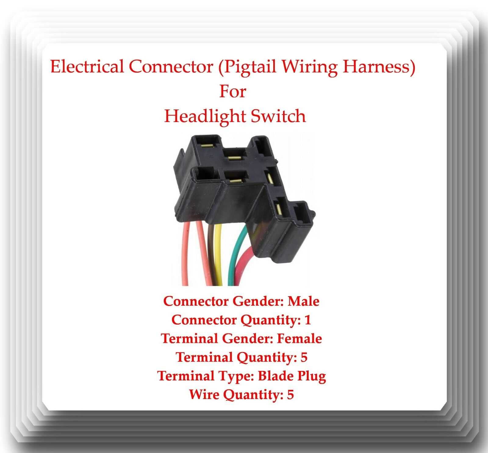 chevy headlight switch wiring diagram