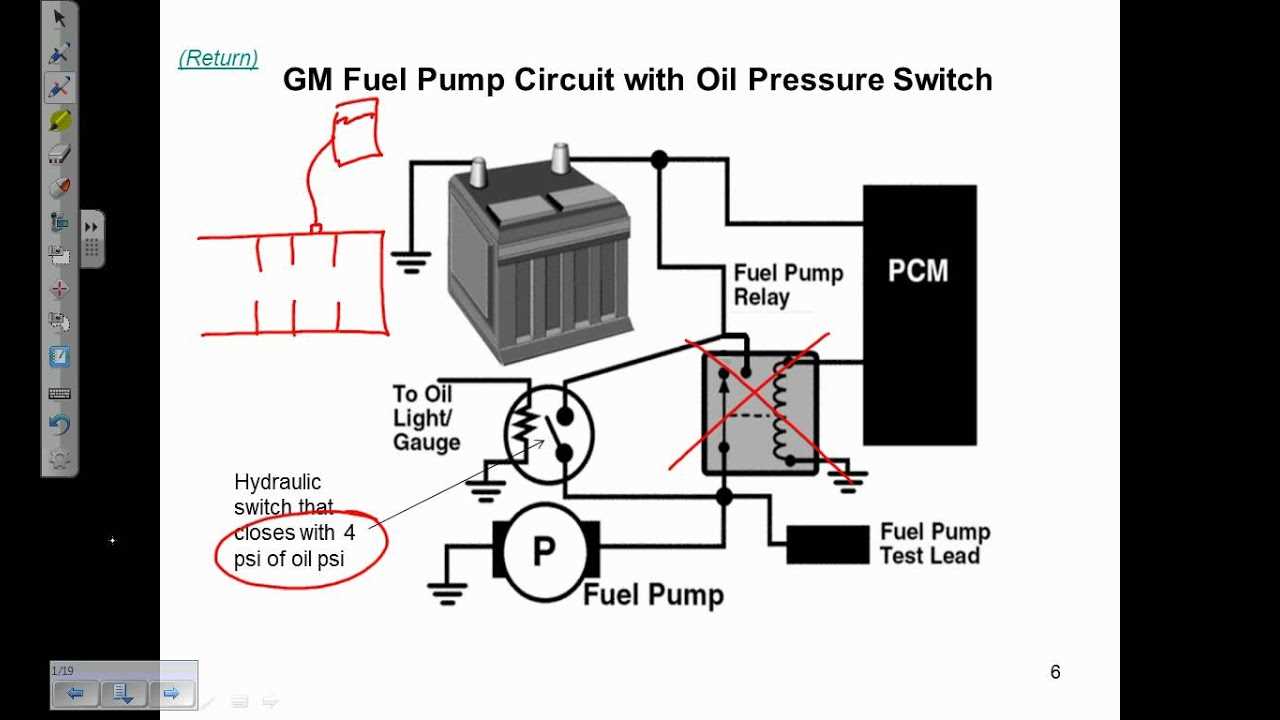 chevy silverado fuel pump wiring diagram