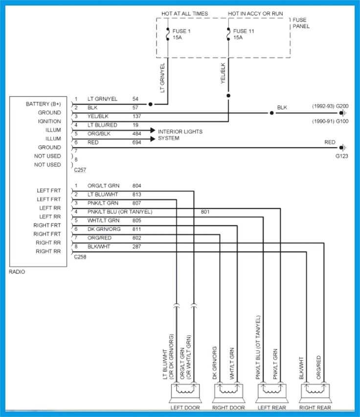 2003 mustang stereo wiring diagram