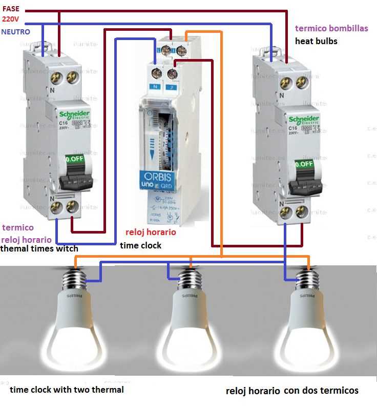 clock wiring diagrams free