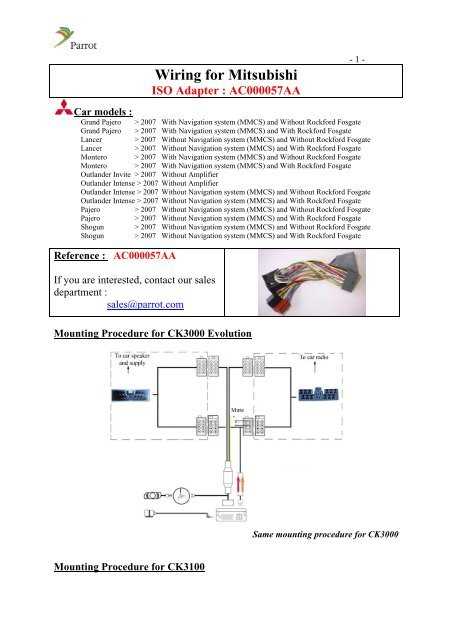 color code factory wiring mitsubishi stereo wiring diagram