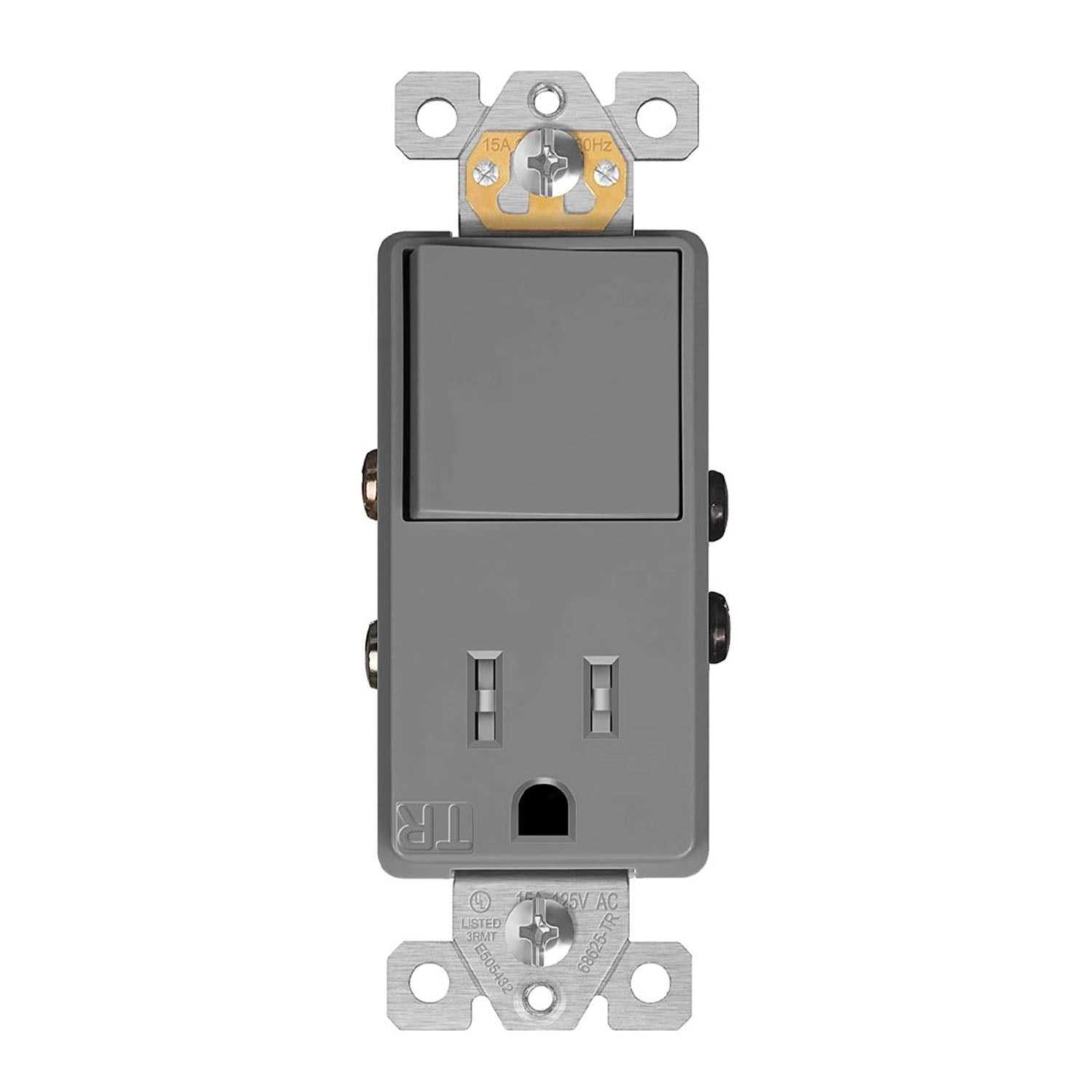 combination switch outlet wiring diagram