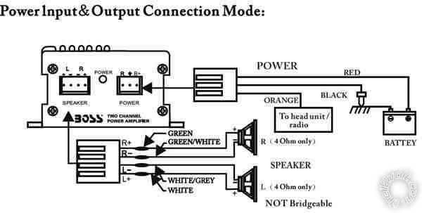 component speaker wiring diagram