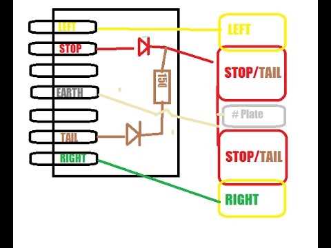 camper tail light wiring diagram