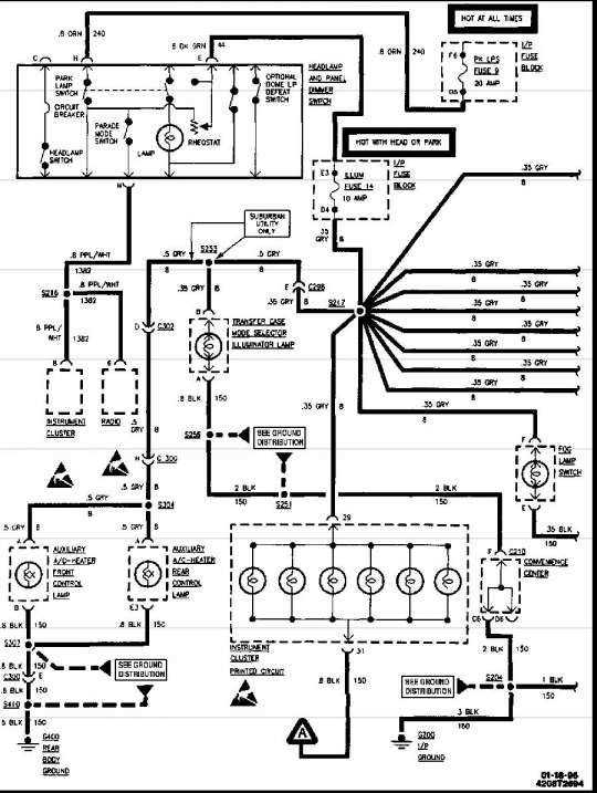 97 chevy silverado wiring diagram