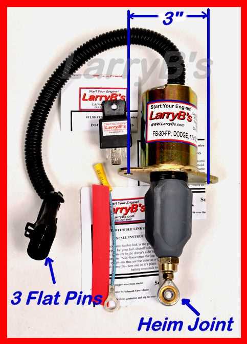 cummins fuel shut off solenoid wiring diagram