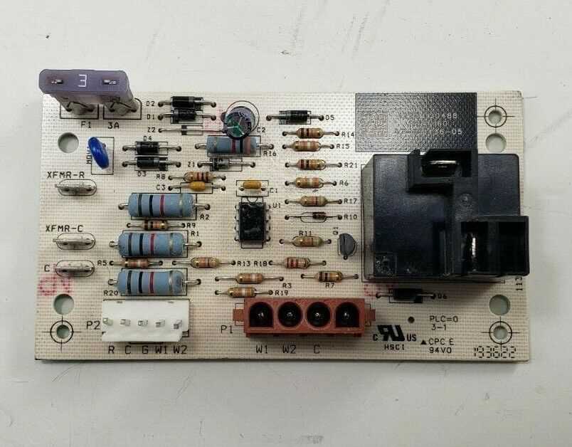 rheem control board wiring diagram