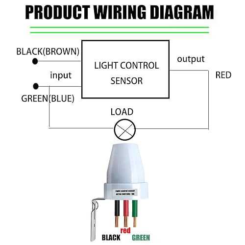 240v photocell wiring diagram