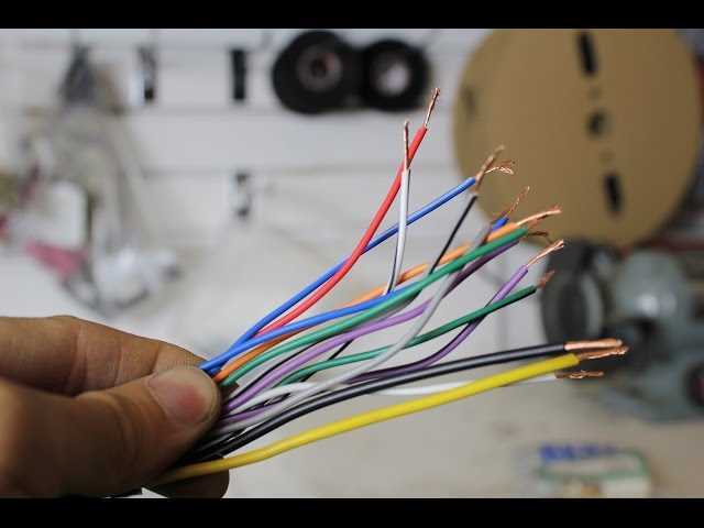 panasonic car audio wiring diagram