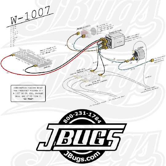 vw bug wiring diagram