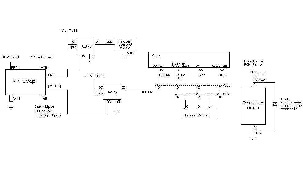 vintage air trinary switch wiring diagram