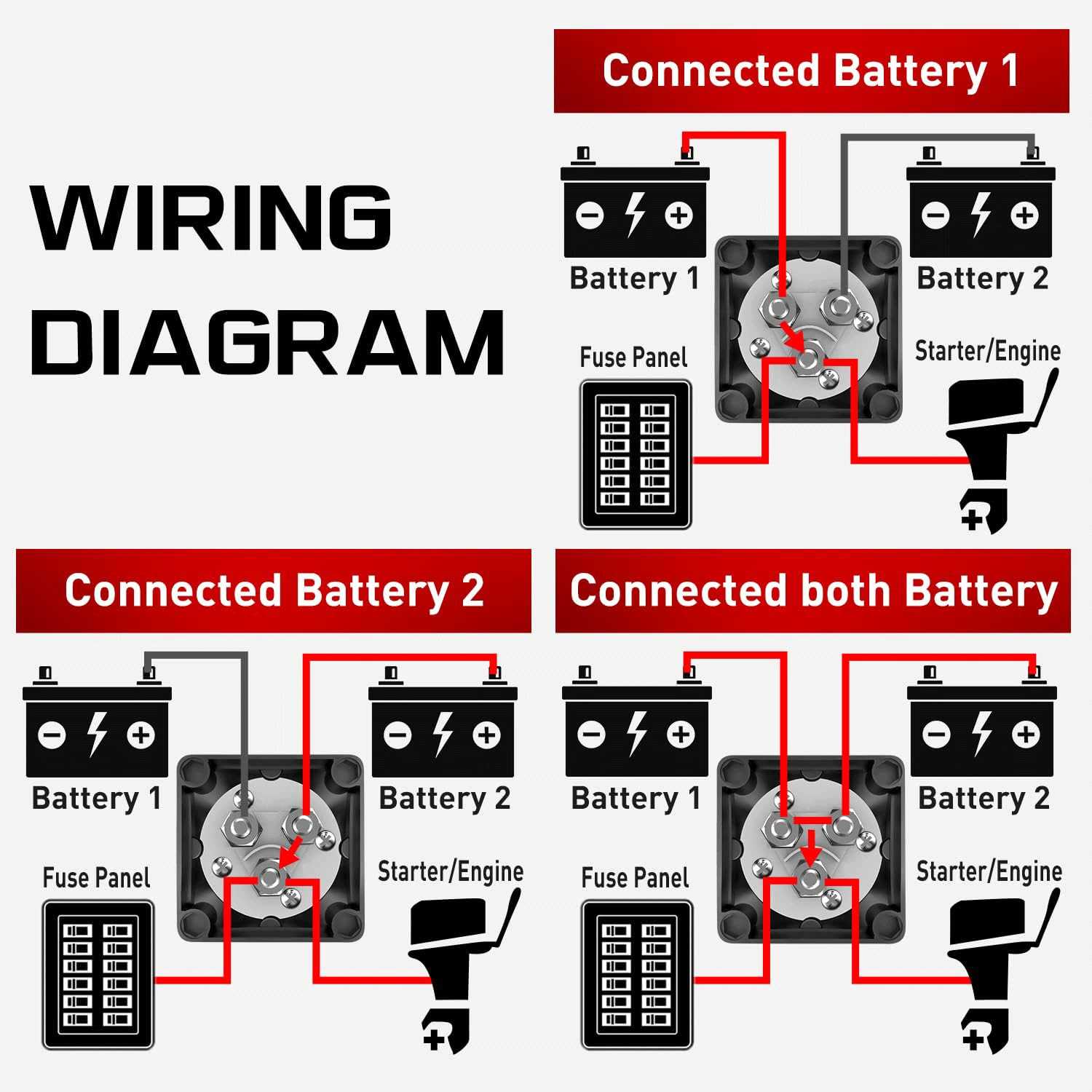 boat battery switch 1 2 or all wiring diagram