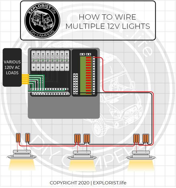 diagram daisy chain wiring recessed lights