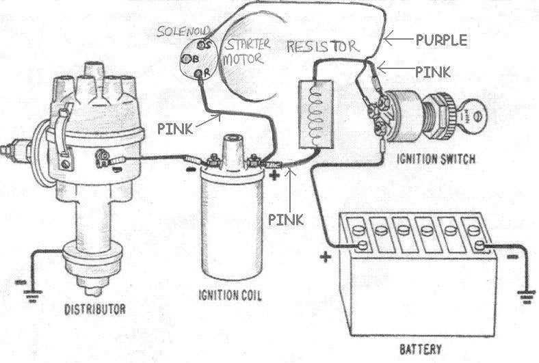 wiring diagram for hei distributor