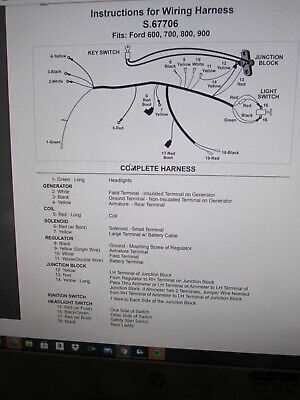 ford 3000 wiring diagram