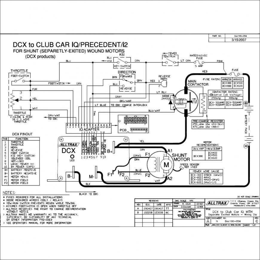 ezgo rxv 48 volt wiring diagram