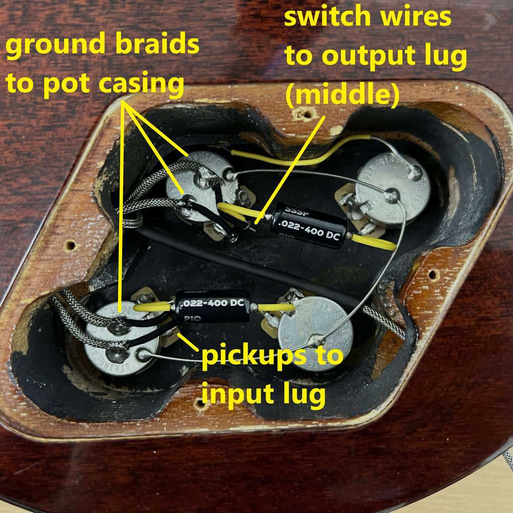 50s wiring diagram les paul