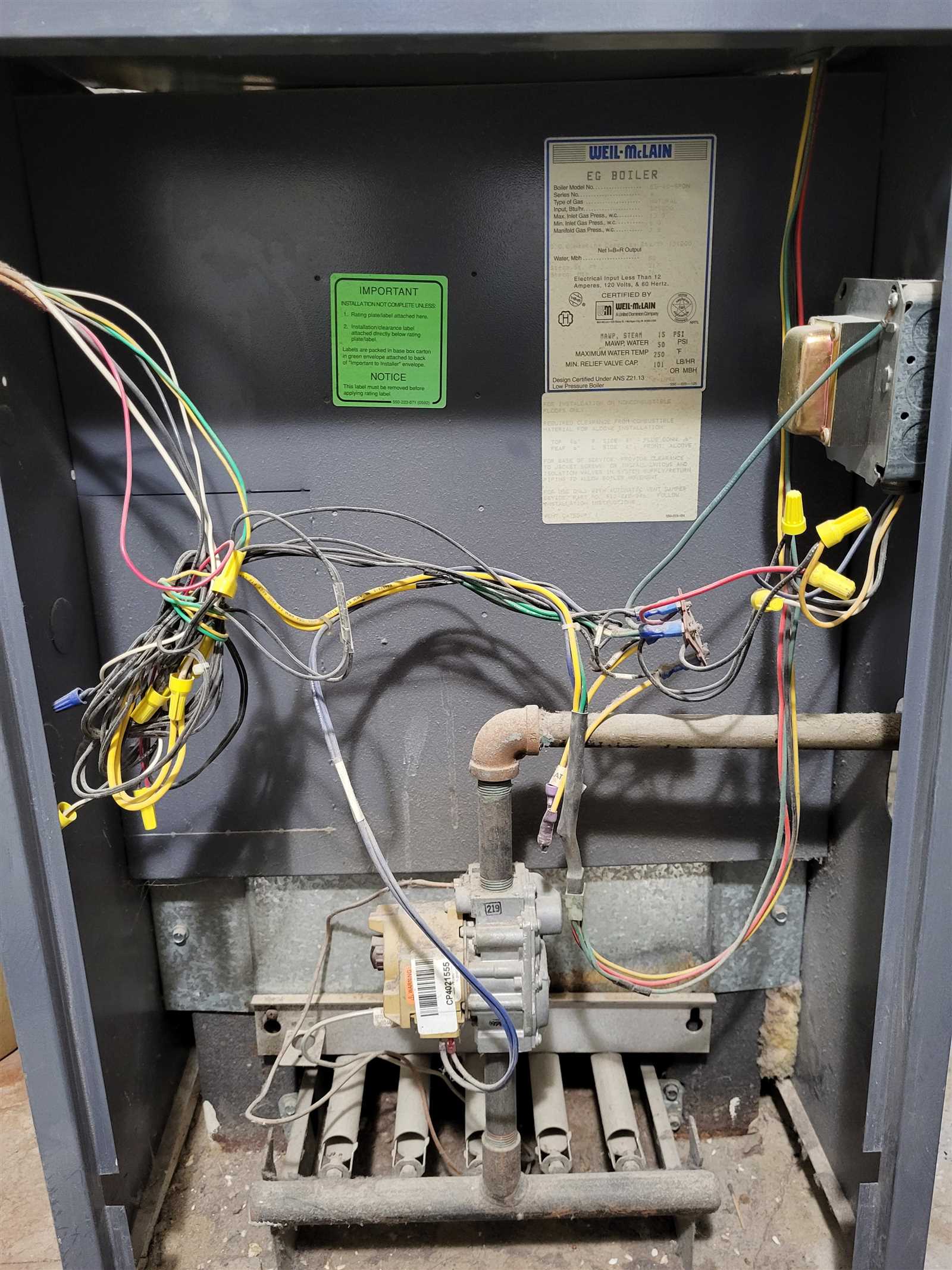 weil mclain boiler wiring diagram