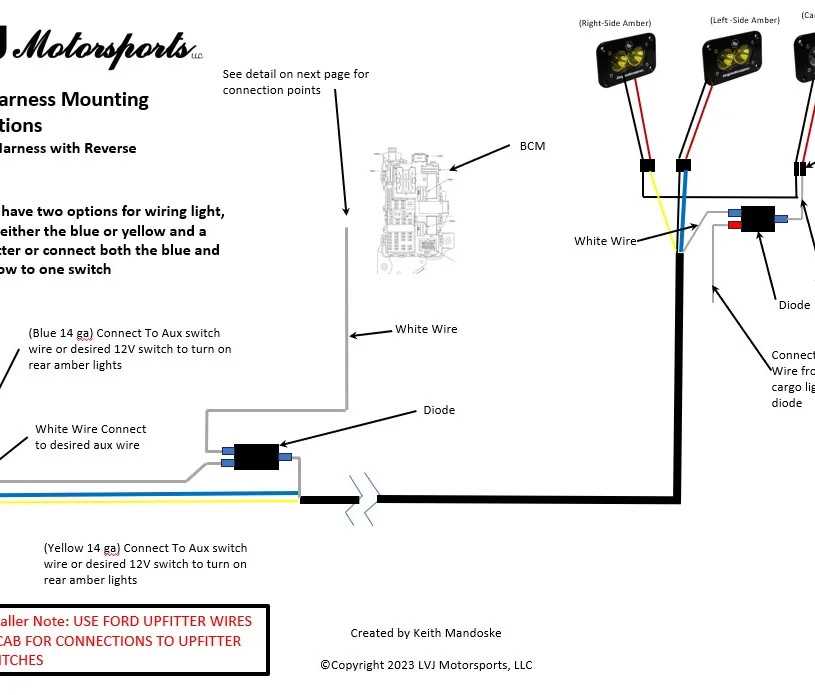 wiring diagram for reverse lights